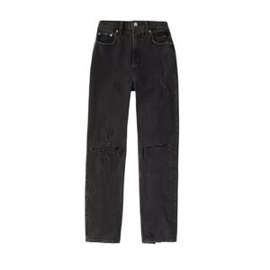 A&F‎ Ultra High Rise Black Denim Jeans